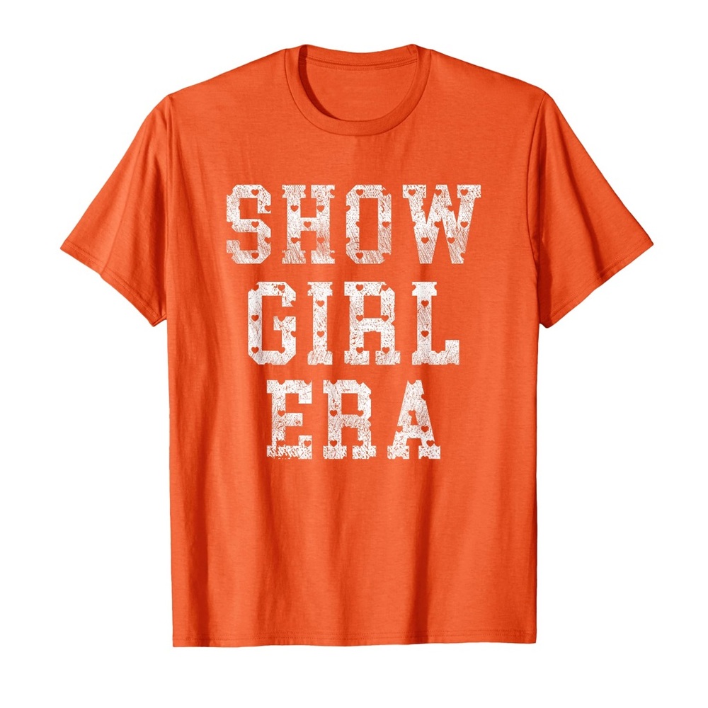 NWT Show Girl Era Graphic Statement Tee‎ Shirt Medium